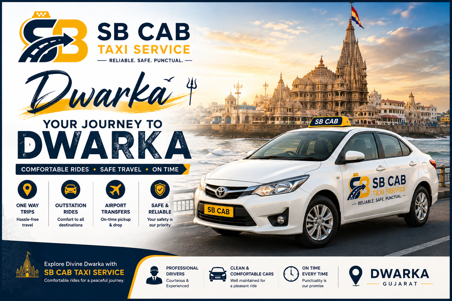 Dwarka taxi service