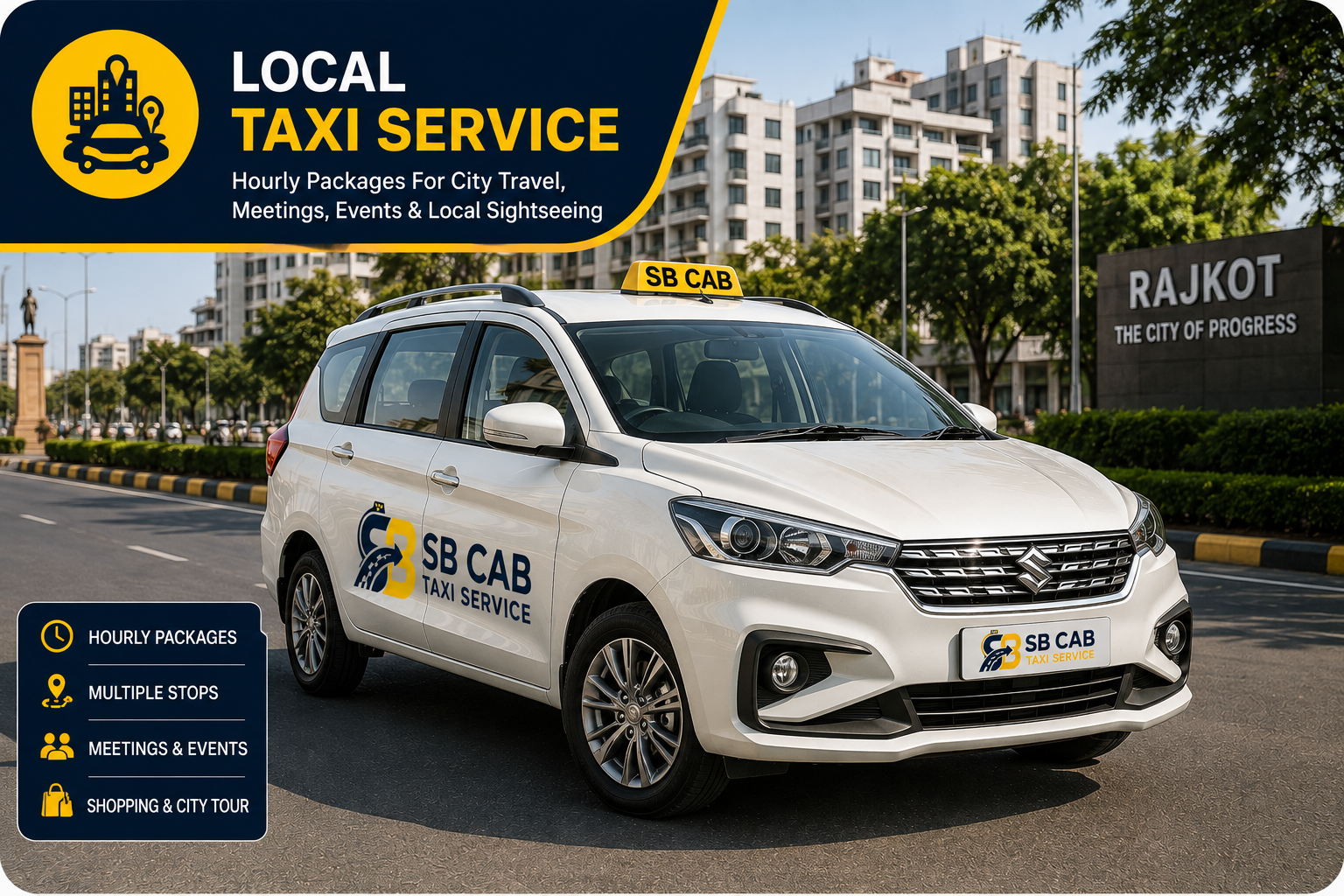 Local city taxi service
